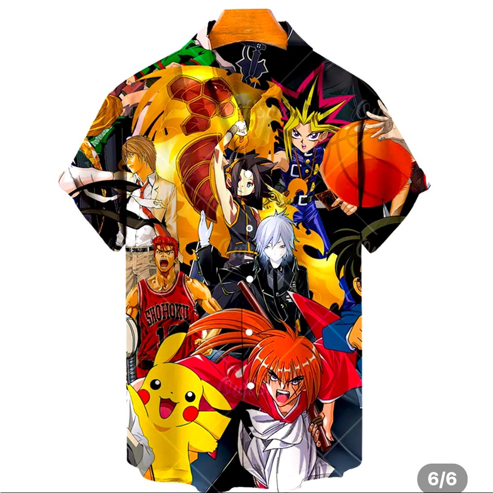Anime Universe #2 button down shirt